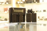Vidpro Dual-bay Lcd Ac/dc Battery Charger W/2 POWER2000 NP-F750/770 Pack. Fixed Price $80.48.