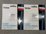 2 Vivitar Digital Camera Battery 3.7 1700MAH 6.3WH Canon NB-6LH. Fixed Price $24.97.