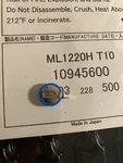 Battery ML1220 For Toshiba Satellite A665D C650 L305D L355D. Fixed Price $5.00.