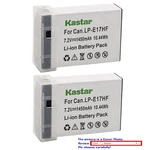 Kastar Fully Decoded Battery For Canon LP-E17 Eos R8 R50 R100. Fixed Price $77.99.