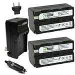 Wasabi Power Battery (2-PACK) & Charger NP-F730, F750, F760, F770 L Series. Fixed Price $43.99.