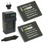 Wasabi Power Battery (2-PACK) And Charger For Panasonic DMW-BCL7. Fixed Price $16.99.