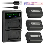 Kastar Battery Lcd Dual Charger For Sony NP-FH30 NP-FH40 NP-FH50 NP-FH70 NPFH100. Fixed Price $9.99.