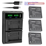Kastar Battery LTD2 Usb Charger For Panasonic Lumix DMC-FX500EB-S S008. Fixed Price $25.99.