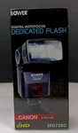 Bower SFD728C Digital Autofocus Dedicated Flash For Canon E-ttl I/ii. Fixed Price $24.99.