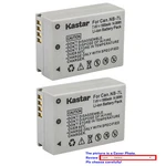 Kastar Battery NB7L For Canon NB-7L Work With Powershot G10 G11 G12 SX30 Is. Fixed Price $8.99.