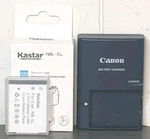 Canon Oem Battery Charger CB-2LX With NB-5L 3.7V Li-ion Powershot. Fixed Price $18.95.