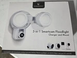Wasserstein 3-IN-1 Wired Floodlight Charger & Mount Compatible Camera Not Includ. Fixed Price $25.00.