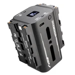 Koertacoo Dualsided Npf Battery 8700MAH, With Dc 7.4V And Typec Ports, Led Di.... Fixed Price $95.69.