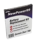 NP99SP NEWPOWER99 Battery Replacement Kit For Garmin Dezl 780, 780LMT-S, .... Fixed Price $78.57.