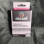 Nixxell Professional Lithium-ion Battery 2016 Compatible Panasonic DMW-BCM13. Fixed Price $8.00.