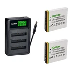 Kastar Battery Triple Charger For Hp NP40 Hitachi DZ-HV584E Ordro DC-T200. Fixed Price $17.49.
