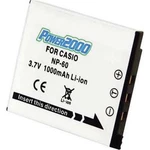 POWER2000 NP-60 3.7V 1000MAH Replacement Rechargeable Lithium-ion Battery For Ca. Fixed Price $25.12.