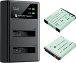 Firstpower 2 Pack NB-6LH Batteries And Dual Usb Charger For Canon Powersho. Fixed Price $25.79.