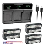 Kastar NP-F570 Battery Triple Charger For Sony NP-F330 NP-F530 NP-F550. Fixed Price $13.99.