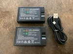 Apolloenergy 2 Pack Replacement For Ring Battery Batteries -usb Rechargeable. Fixed Price $36.00.