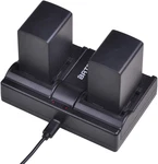 2PCS 2900MAH BP-828 Battery + Rapid Lcd Dual Charger For Canon Vixia Hf G50,. Fixed Price $96.99.