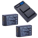 2-PACK LP-E17 Battery With Usb Dual Charger For Canon Eos R8 R10 R50 Rp. Fixed Price $30.99.