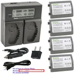 Kastar Battery Lcd Fast Charger For Original Nikon EN-EL18A. Fixed Price $129.99.