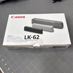 Canon LK-62 Pix IP100 110 MINI260 320 Kit Rechargeable Lithium. Fixed Price $50.00.