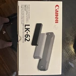 Canon LK-62 Rechargeable Lithium-ion Battery Kit New Factory Sealed. Fixed Price $54.74.
