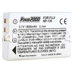 POWER2000 NP-120 3.7V 1800MAH Rechargeable Li-ion Battery For Fujifilm Cameras. Fixed Price $25.51.