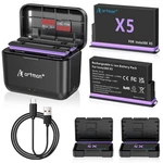Artman Insta 360 X5 Battery, (2 Pack) 2850MAH Batteries And 2-SL.... Fixed Price $61.24.