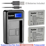 Kastar NB-4L NB4L Battery CB-2LV Charger For Canon Powershot SD200 SD300. Fixed Price $6.99.