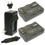 Wasabi Power Battery (2-PACK) And Charger For Nikon EN-EL3E. Fixed Price $28.99.