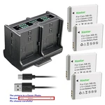 Kastar Battery Quadruple Charger For Canon NB-6LH & Powershot D20. Fixed Price $15.99.