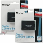 2X Vivitar Lp E10 Replacement Battery For Canon T7 T6 T5 T100 4000D 3000D 2000D. Fixed Price $20.99.