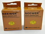 Neewer 6600MAH Li-ion Battery Replacement For Sony NP-F970 Set Of Two (2). Fixed Price $28.17.