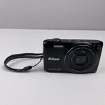 Nikon Coolpix S6800 Digital Camera Black With Battery 2GB Sd Tested Working. Fixed Price $150.00.