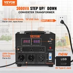 Voltage Converter Transformer, 3000W, Heavy Duty Step Up/down With. Fixed Price $92.79.