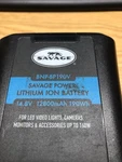 Savage Power Lithium-ion 190WH Battery (v-mount) BNP-BP190V. Fixed Price $100.00.