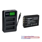Kastar Battery Triple Charger For Minolta NP-120 MN35Z MN4K40NV Camera. Fixed Price $50.99.