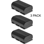 Tether Tools TT-LP-E6 Battery (3-PACK) For Canon LP-E6, LP-E6N 2000MAH (new). Fixed Price $14.99.