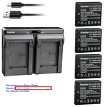 Kastar Battery Dual Usb Charger For Leica BP-DC8 DC8E 18706 EA-DC-8. Fixed Price $10.99.