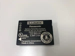 Genuine Panasonic Lumix Battery DMW-BCG10PP. Fixed Price $17.00.
