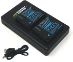 Wasabi Power Battery (2-PACK) And Dual Usb Charger For Sigma BP-51. Fixed Price $39.99.