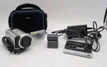 Sony Handycam DCR-SR40 30GB Hdd Digital Camcorder W/ Charging Dock + Battery. Fixed Price $179.99.