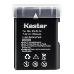 Kastar Battery For Genuine Nikon EN-EL14 14A D3500 D3400 D5300 D5500 D5600. Fixed Price $10.99.
