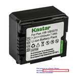 Kastar Replacement Battery Pack For Panasonic VW-VBG070A VW-VBG070-K. Fixed Price $10.99.