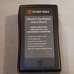 Tether Tools Onsite D-tap/p-tap V-mount Battery. Fixed Price $80.00.