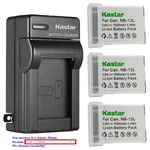 Kastar Battery Ac Wall Charger For Canon NB13L NB-13LH. Fixed Price $62.99.