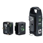 Anton/bauer Titon Micro 90 Gold Mount Two-battery Kit With GM2 Charger 8675-0170. Fixed Price $1250.00.
