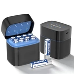 Maxfree 8-PACK 1.5V 3600MWH Aa Batteries W/charger For Blink Camera & Toys. Fixed Price $29.99.