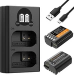 K&f Concept DMW-BLK22 Battery Slot Charger Set For Panasonic Lumix DC-S9 G9 S5. Fixed Price $39.99.
