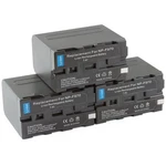 3-PACK Of 7200MAH Batteries For Sony Camcorder NP-F970 NP-F960 NP-F950 NP-F930. Fixed Price $62.99.