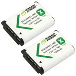 Wasabi Power Battery (2-PACK) For Sony NP-BX1, NP-BX1/M8. Fixed Price $16.99.
